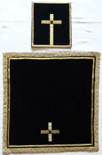 9126 Black Gothic Vestment